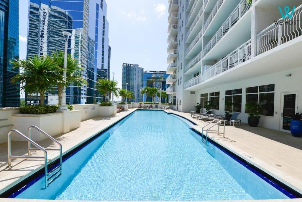 Trendy 2Br Condo With Pool And Bay Views Miami Luaran gambar